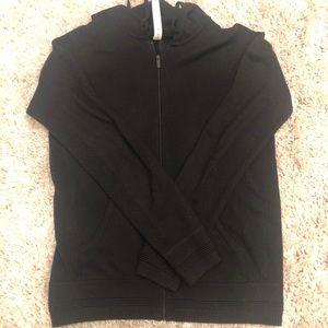 Lulu lemon full zip black sweatshirt